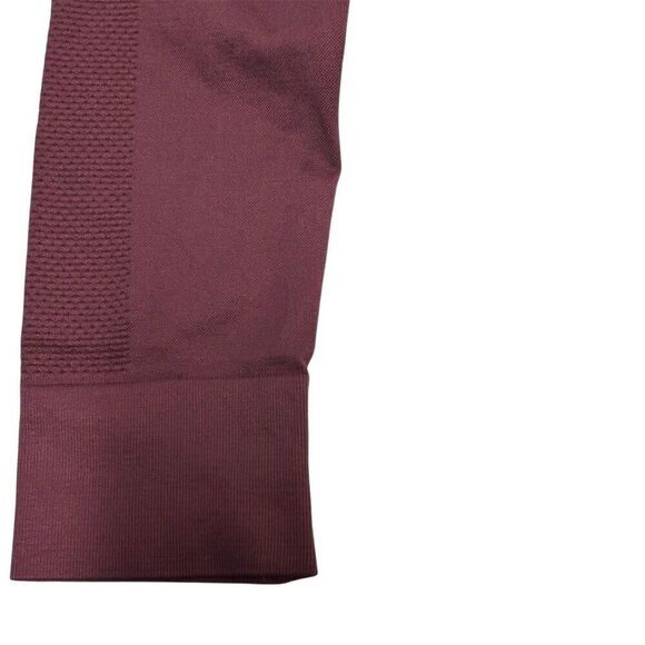 Zella Women's Purple Mock Neck Long Sleeve Crop Workout Top Size M - Picture 3 of 13